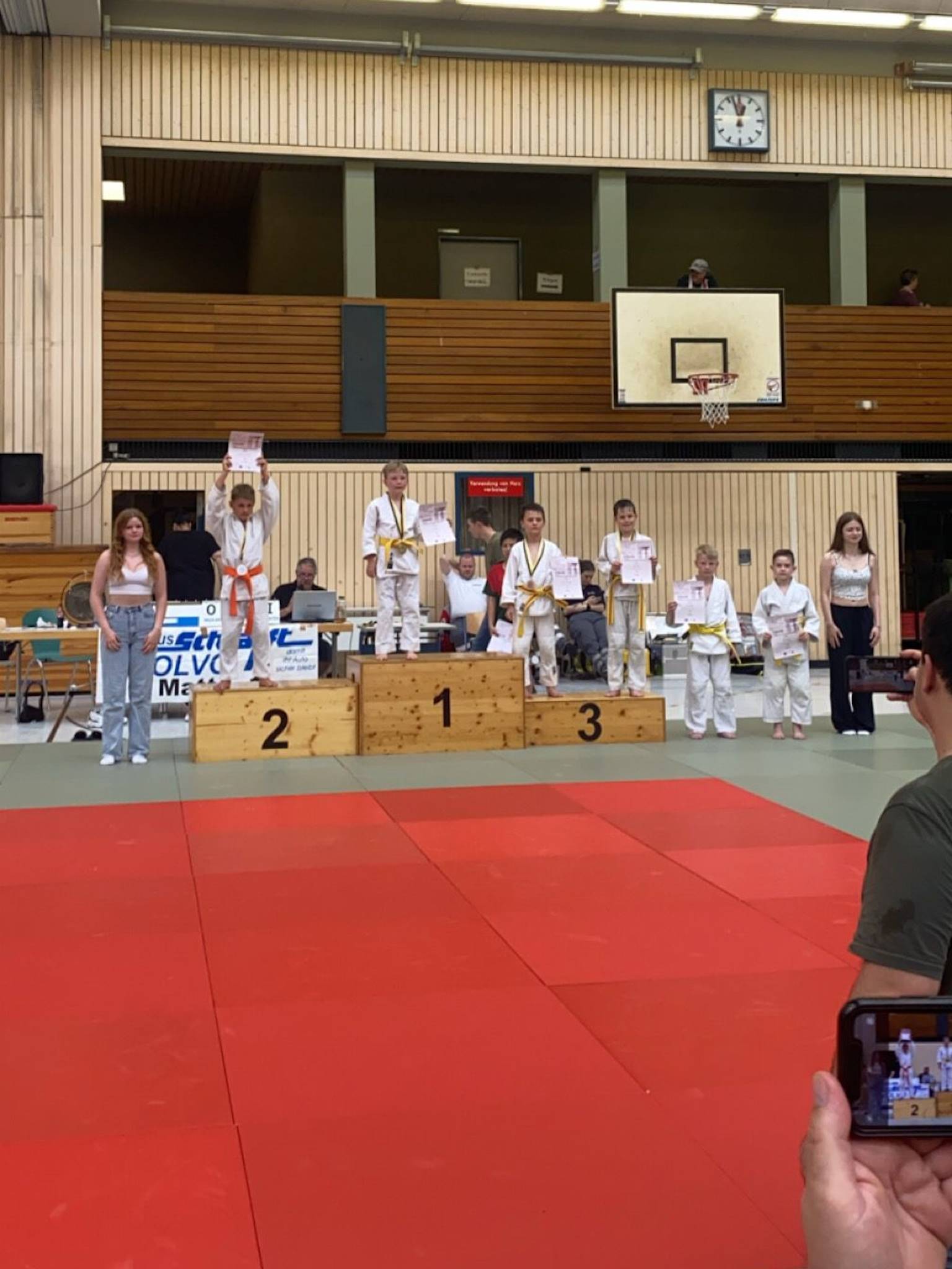 Teilnehmer der badischen und südbadischen Judomeisterschaft