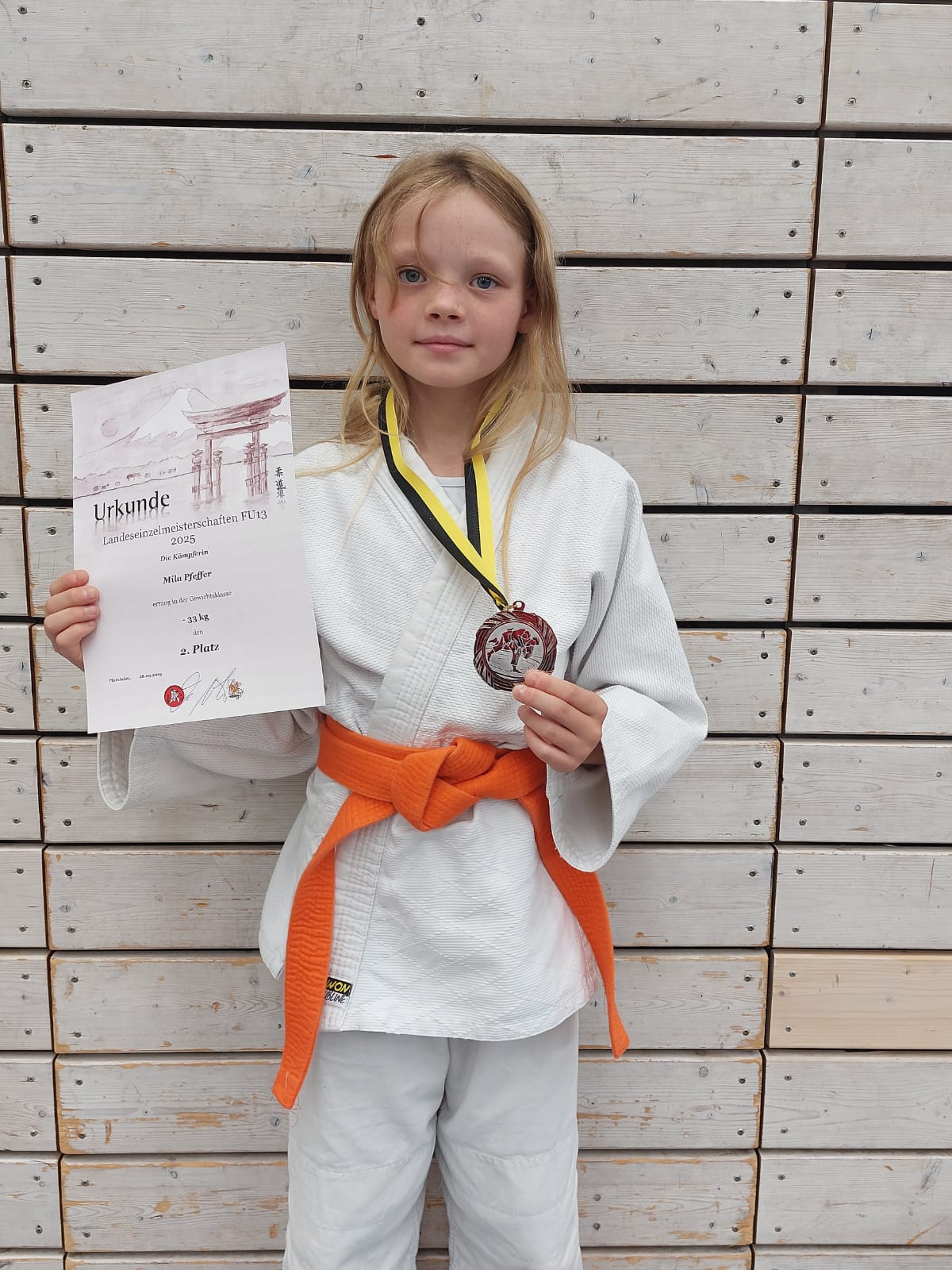 Bild Mila Pfeffer Badische Meisterschaften U13