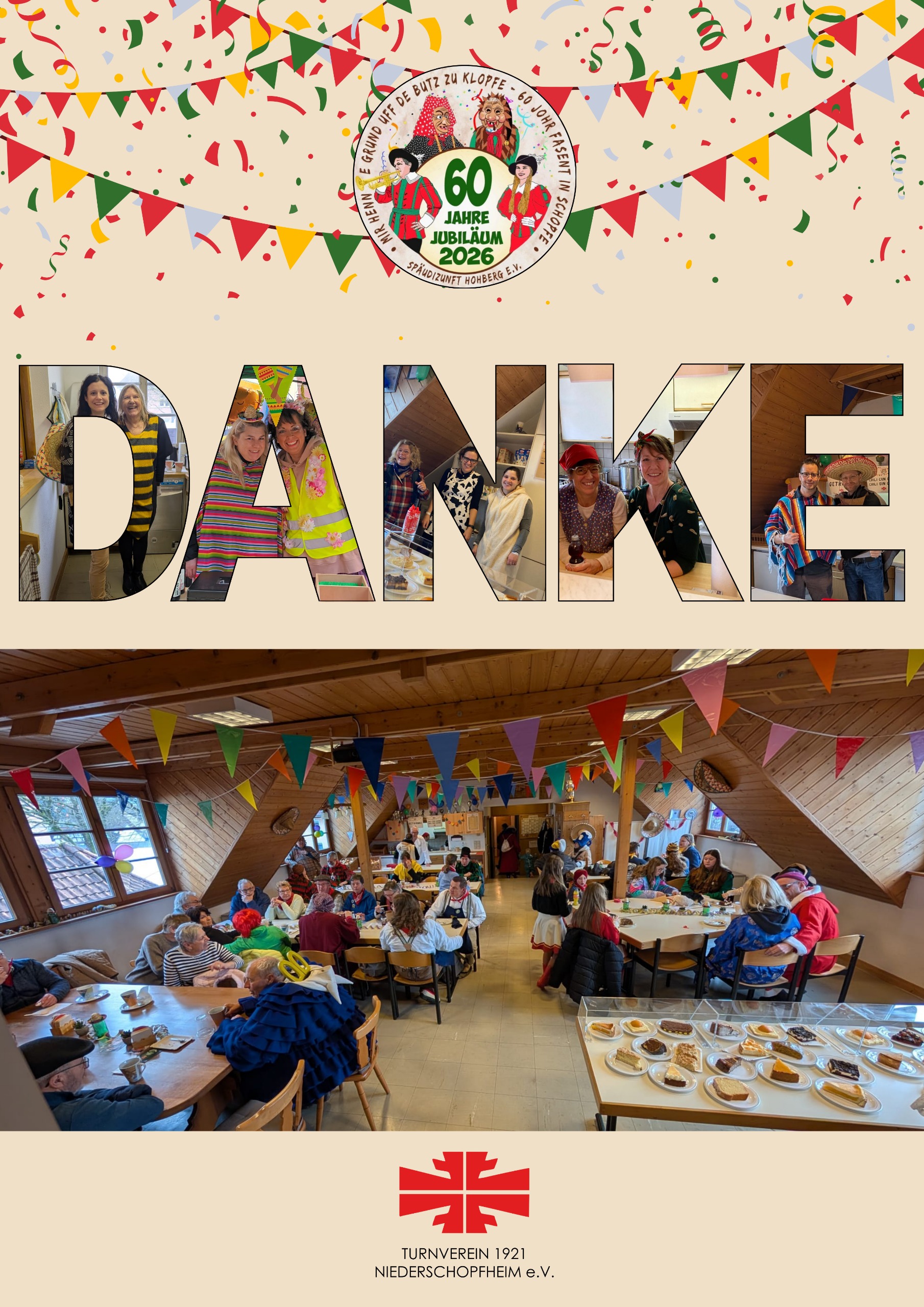 DER TVN bedankt sich bei allen Helferinnen und Helfern, Kuchenbäckerinnen und Chili-Köchinnen für ihren Einsatz, ihre Zeit und ihre Unterstützung.