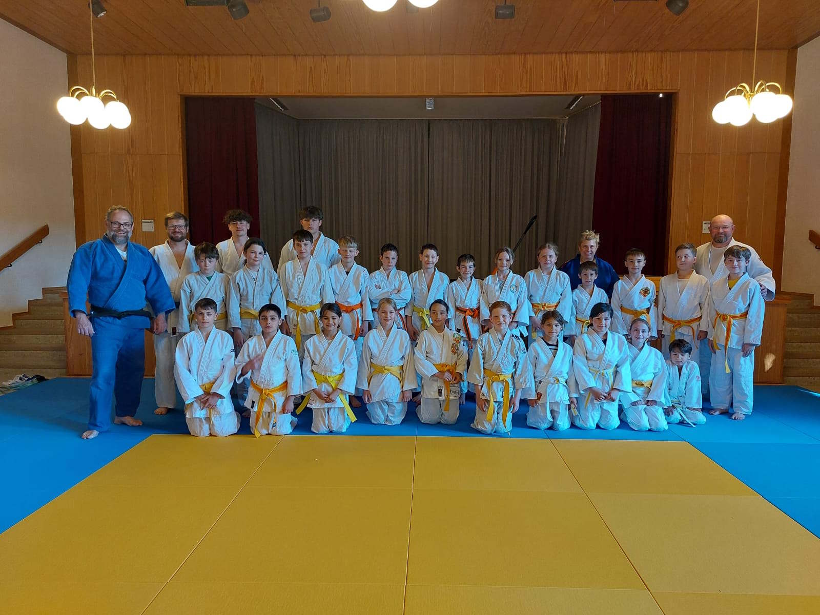 Gemeinsames Judo Training TV Niederschopfheim und BFSV Lahr